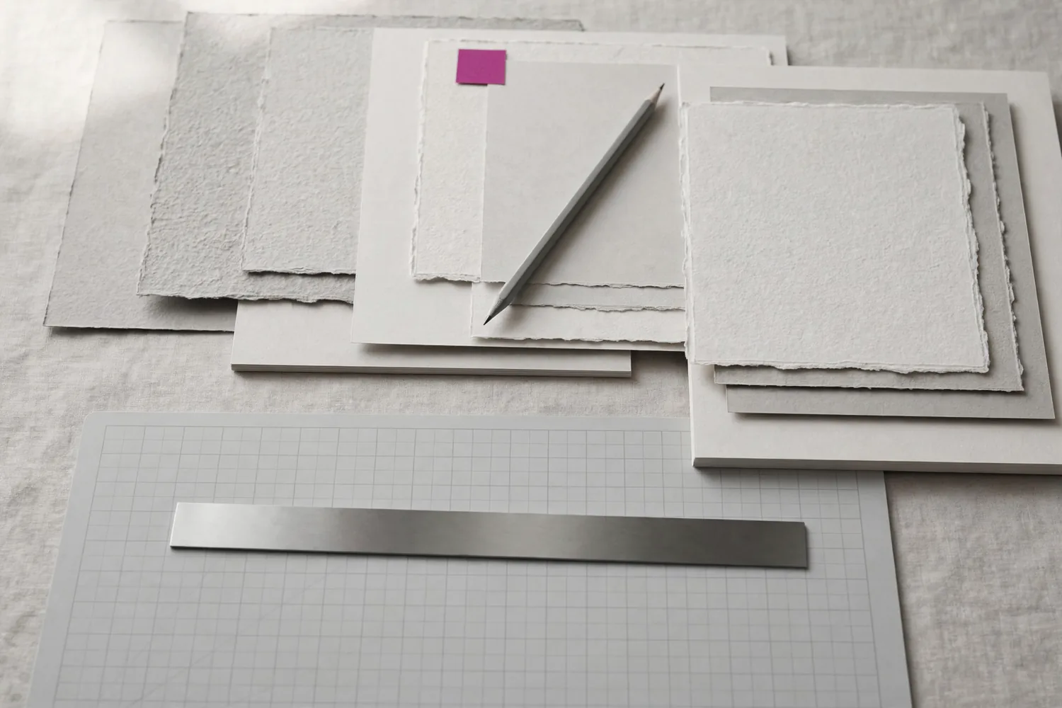 A tidy design desk