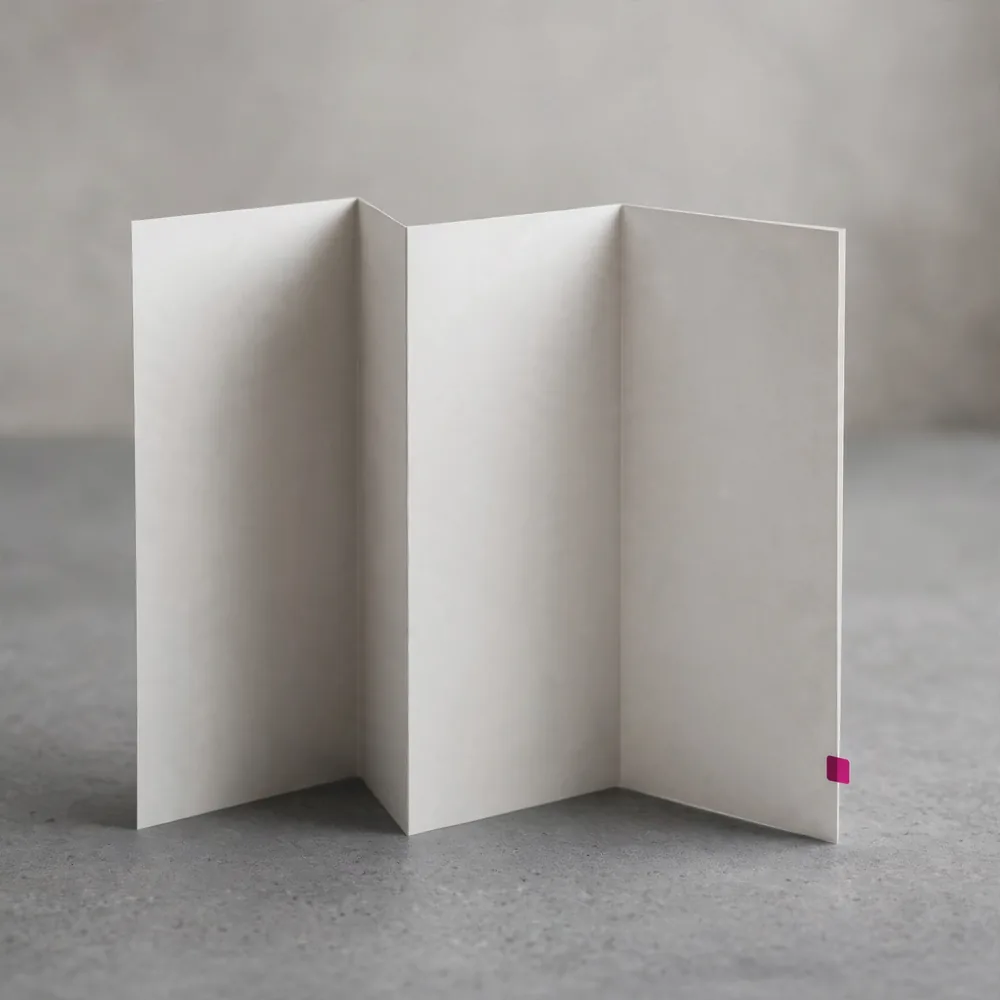 Folded brochures